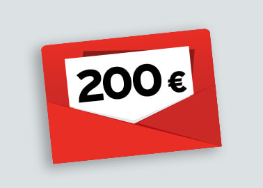 10 τυχεροί κερδίζουν από μια δωροεπιταγή ΠΛΑΙΣΙΟ αξίας 200 ευρώ